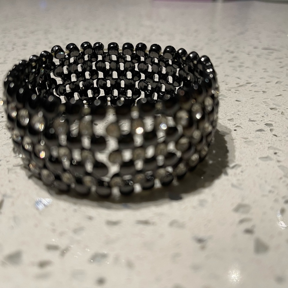 Black and Silver Bracelet